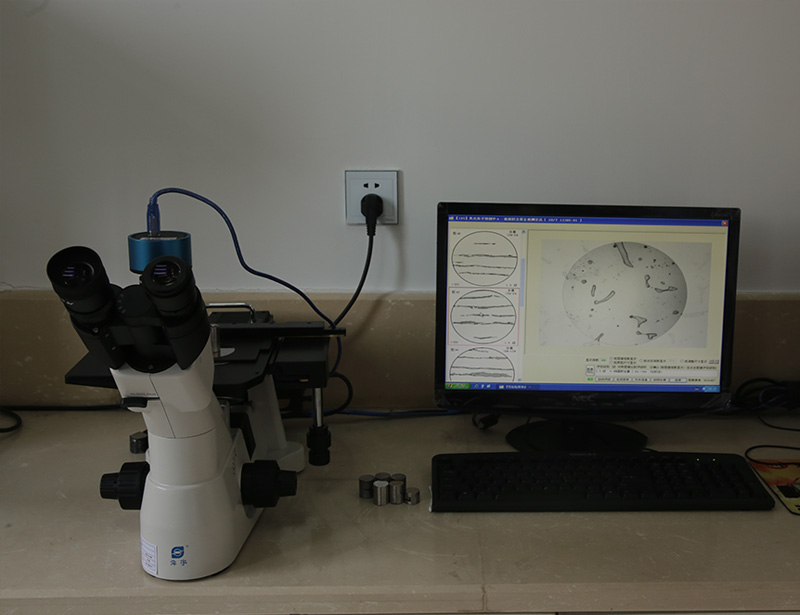 Metallographic analysis machine